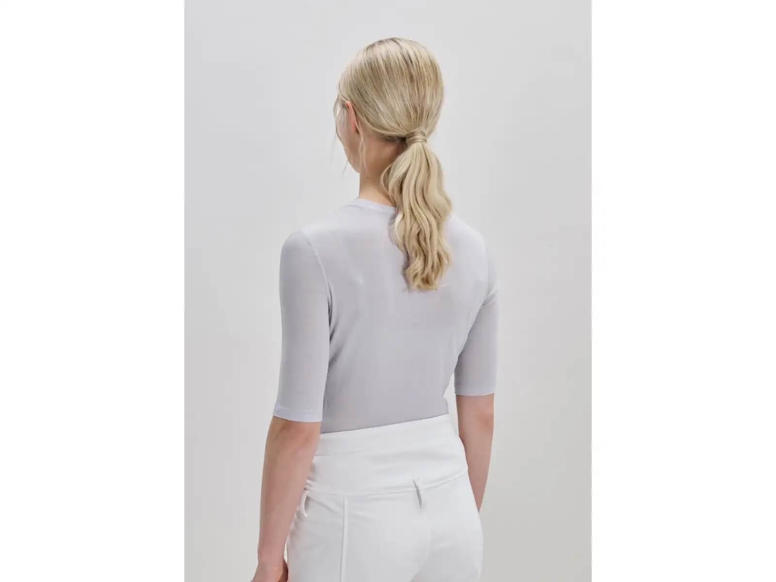 POC Layer Mid women's base layer short sleeve Granite Grey