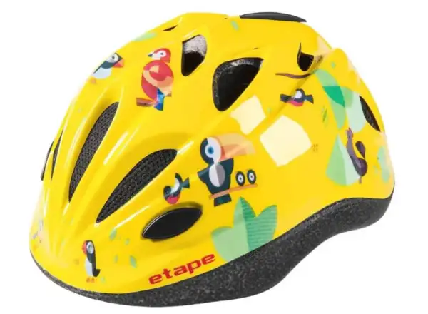 Etape Pony children's cycling helmet yellow