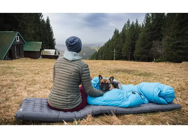 Yate Lito inflatable sleeping pad grey