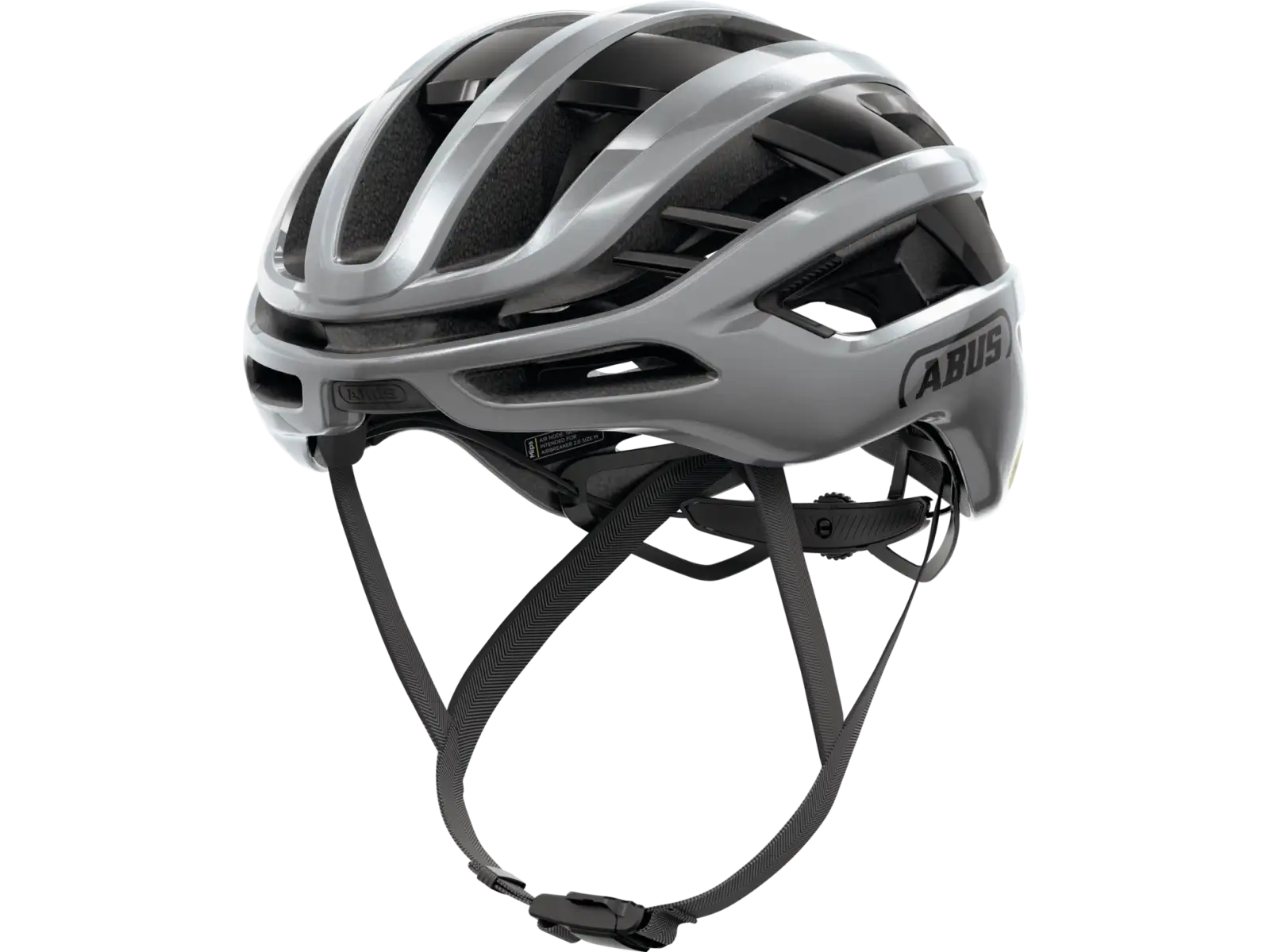 Abus AirBreaker 2.0 MIPS road helmet Graphite Silver