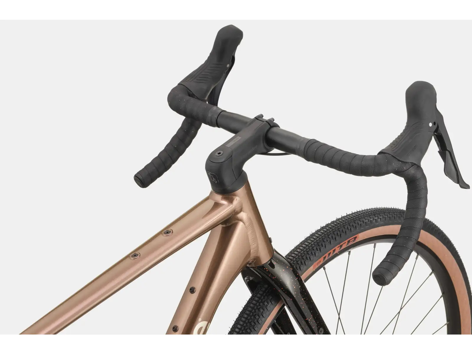 Cannondale Topstone CAAD 1 GRX 1X gravel bike Platinum Bronze