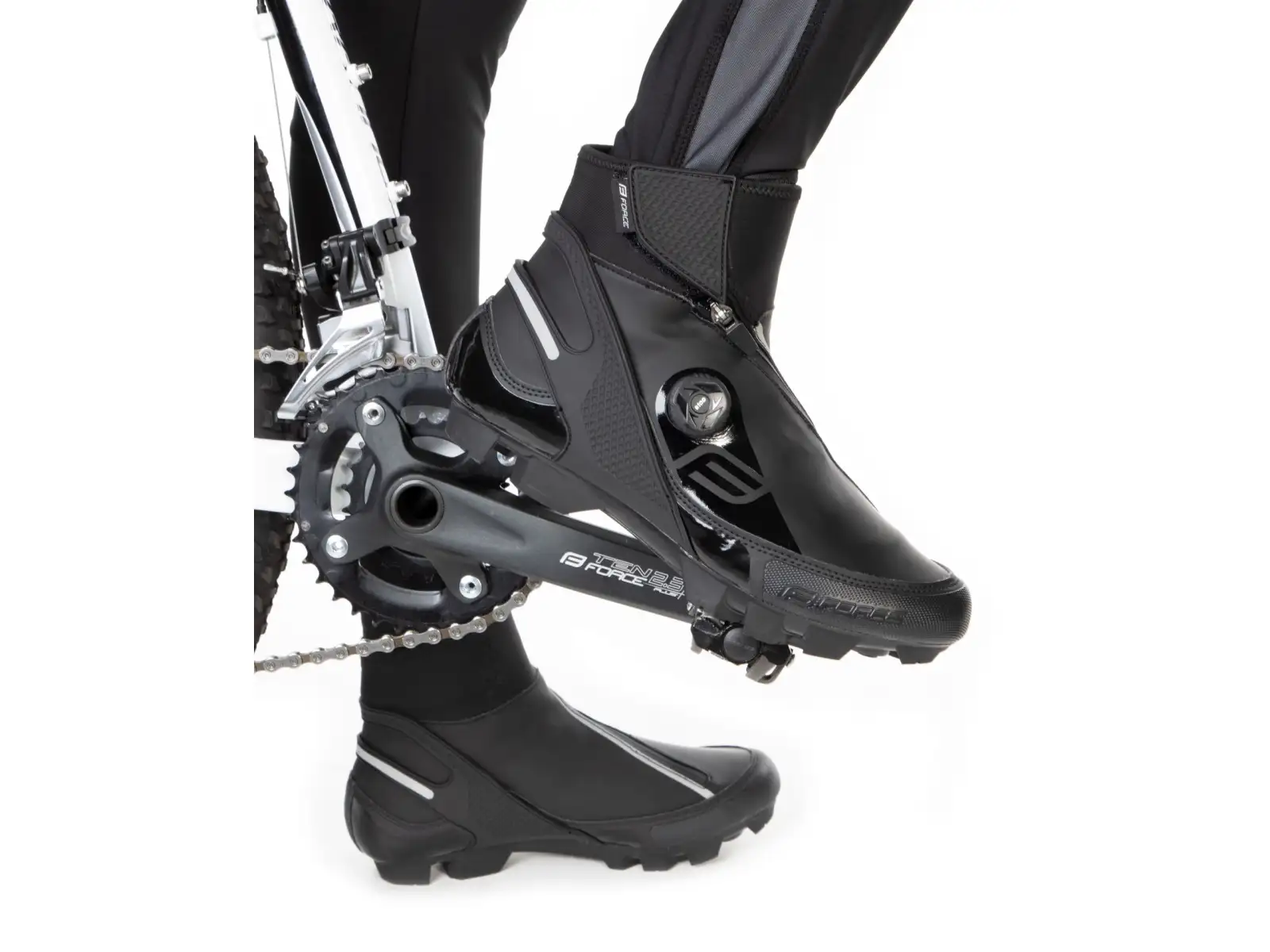 Force Glacier winter MTB men's cycling shoes black