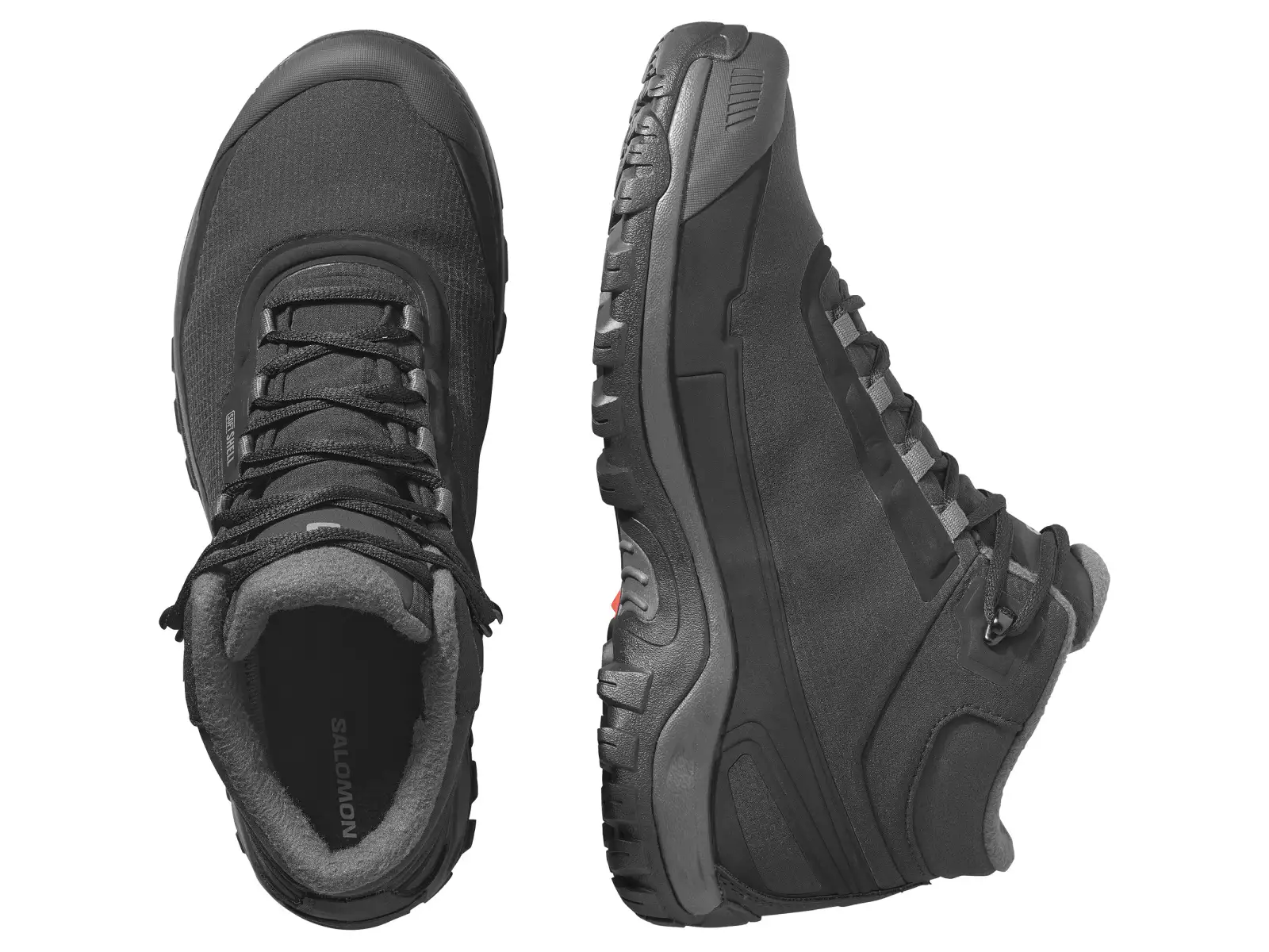 Salomon Shelter WP men's winter boots Black/Asphalt/Castlerock