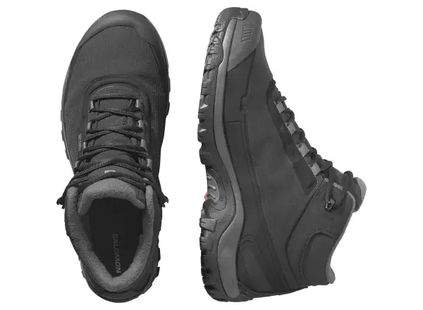Salomon Shelter WP men's winter boots Black/Asphalt/Castlerock