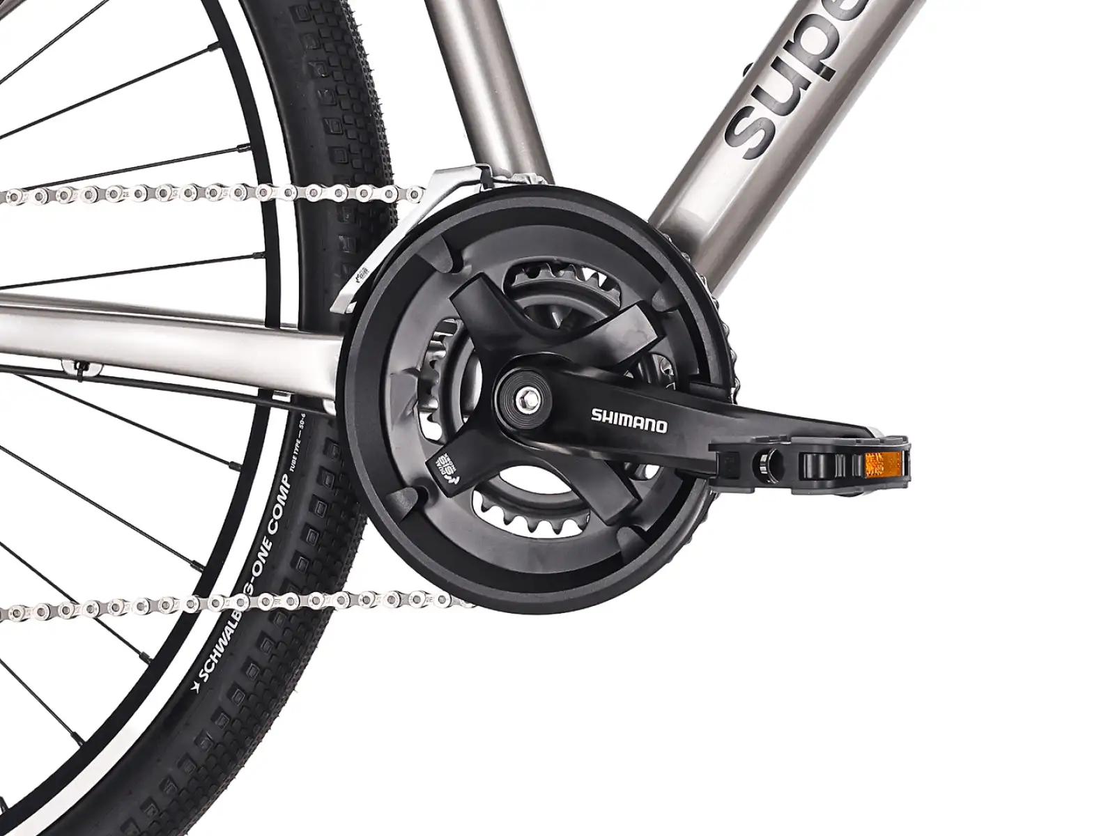Superior Blox 6.0 trekking bike Gloss Dark Chrome