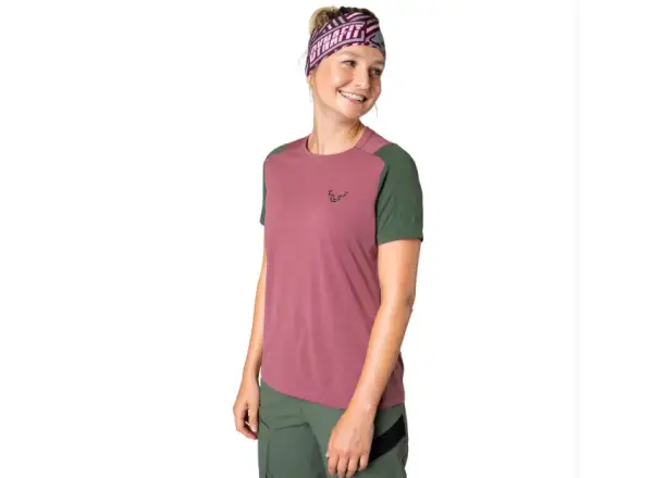 Dynafit Transalper women's T-shirt short sleeve Dark Rose