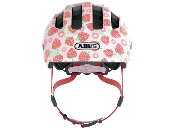 Abus Smiley 3.0 LED kids helmet Strawberry