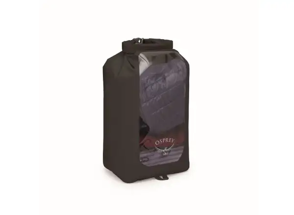 Osprex Ultralight Dry Sack 20 Waterproof Window Black