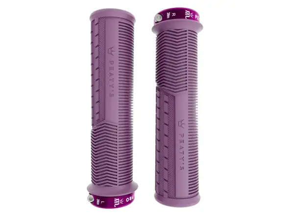 Peatys Monarch Pro Mushroom Thick grips Plum purple