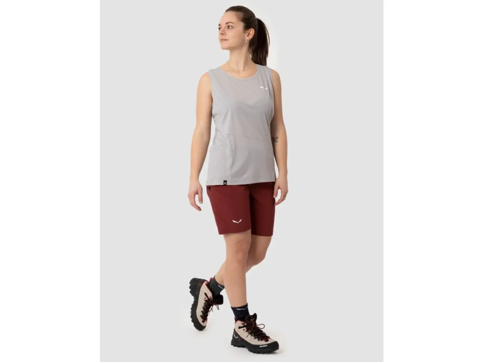 Salewa Puez Sporty Dry women's top Morning Blue