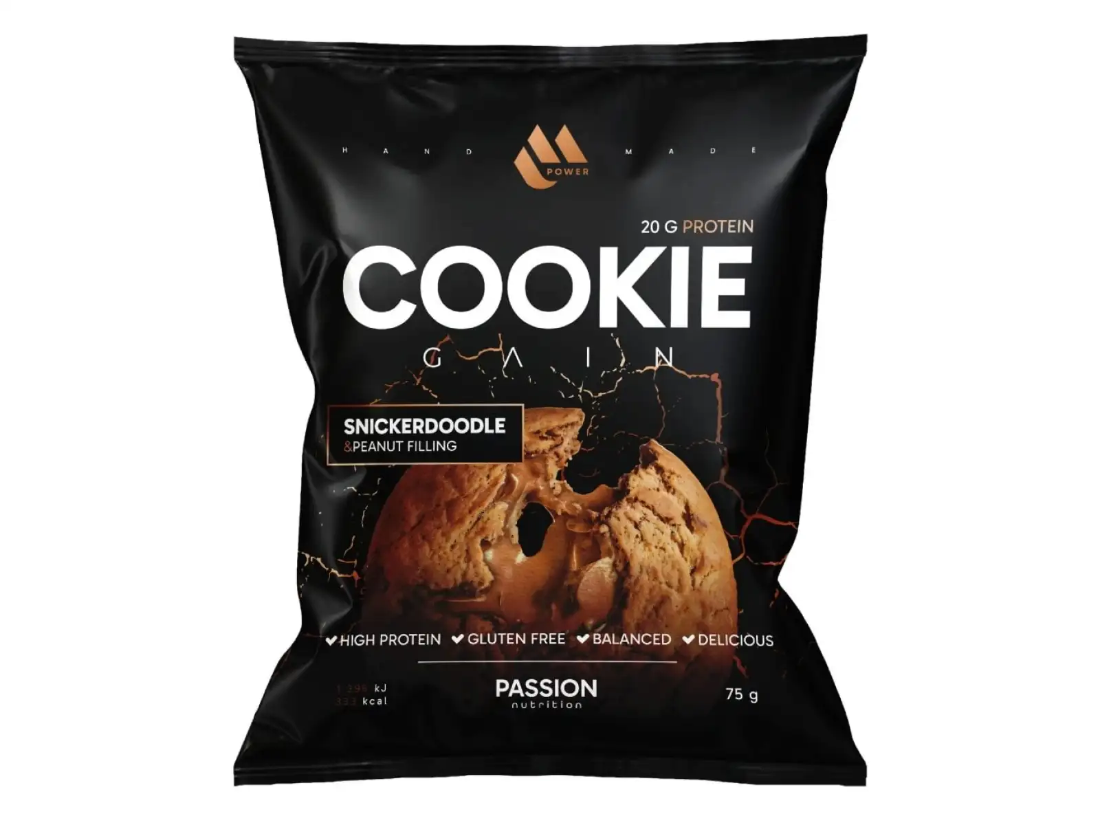 Passion MPower Cookie Gain 75g Snickerdoodle peanut filling