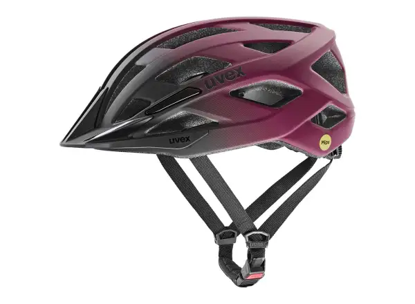 Uvex I-vo 2 mips helmet Cranberry/Black matt
