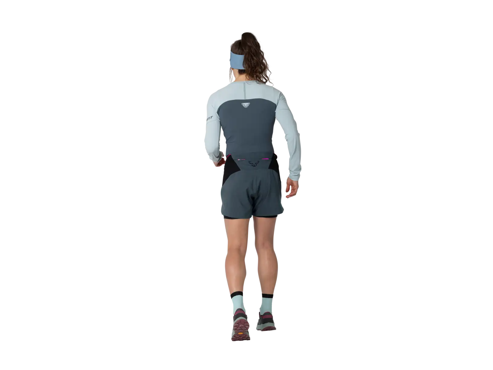 Dynafit Alpine Pro 2in1 women's running shorts Cinder
