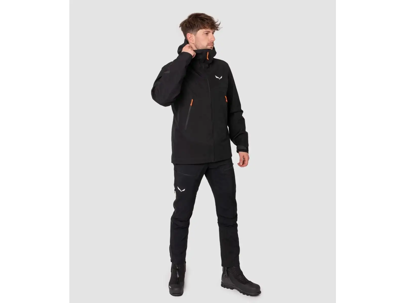 Salewa Ortles Gore-Tex 3L Hardshell Jacket Men Black Out