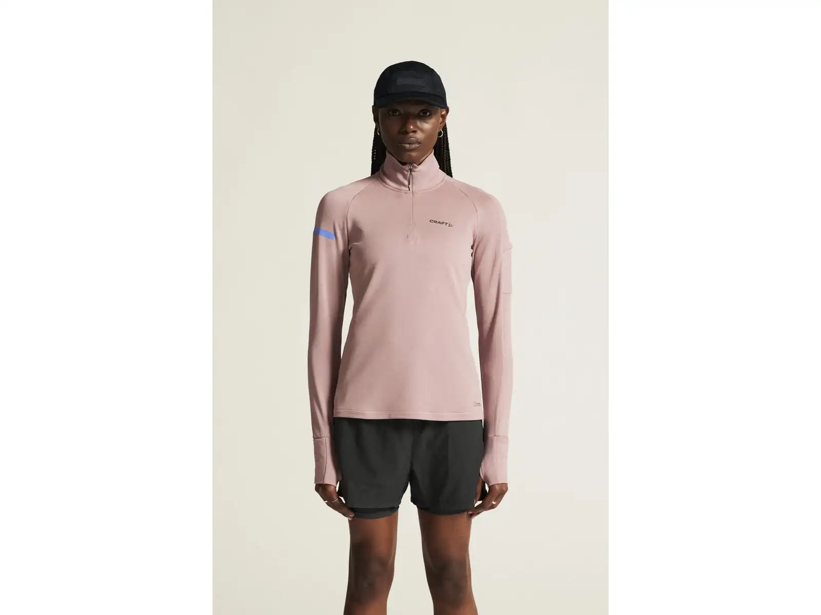 Craft ADV SubZ women's running shirt long sleeve pink
