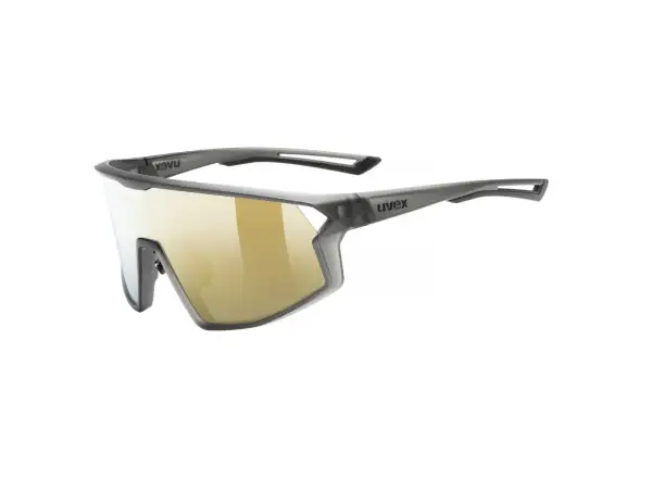 Uvex Skyryse sunglasses Smoke Matt/Mirror Gold