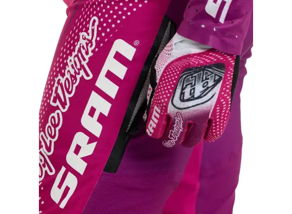 Troy Lee Designs x SRAM Sprint men's pants Radioscape Fuchsia
