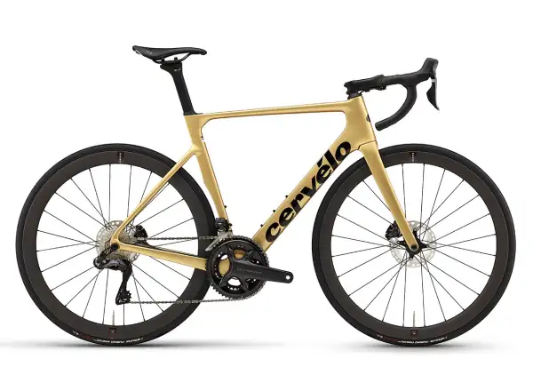 Cervélo Soloist Ultegra Di2 road bike Gold Dust