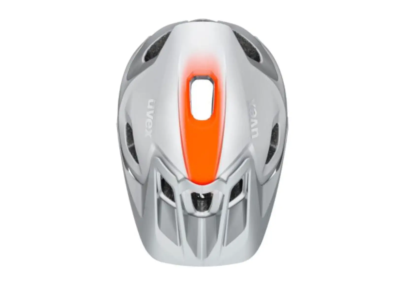Uvex Quatro Integrale MTB helmet Silver/Orange Mat