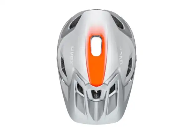 Uvex Quatro Integrale MTB helmet Silver/Orange Mat