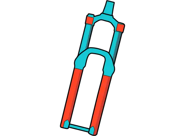 RideWrap set protective films for suspension fork 60% coverage
