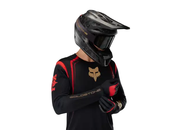 Fox Flexair Ls Jersey Goldstone Se men's jersey Black