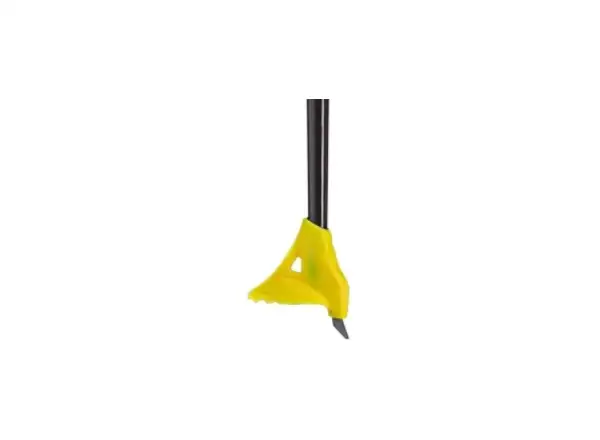 Leki HRC Junior children's cross-country carbon poles Neon red/Yellow/Black
