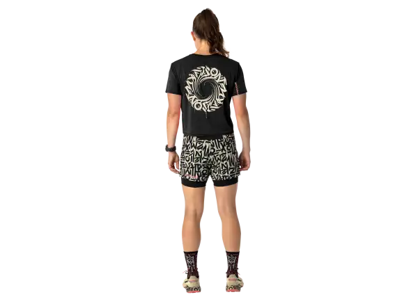Dynafit Trail women's running T-shirt short sleeve Black Out