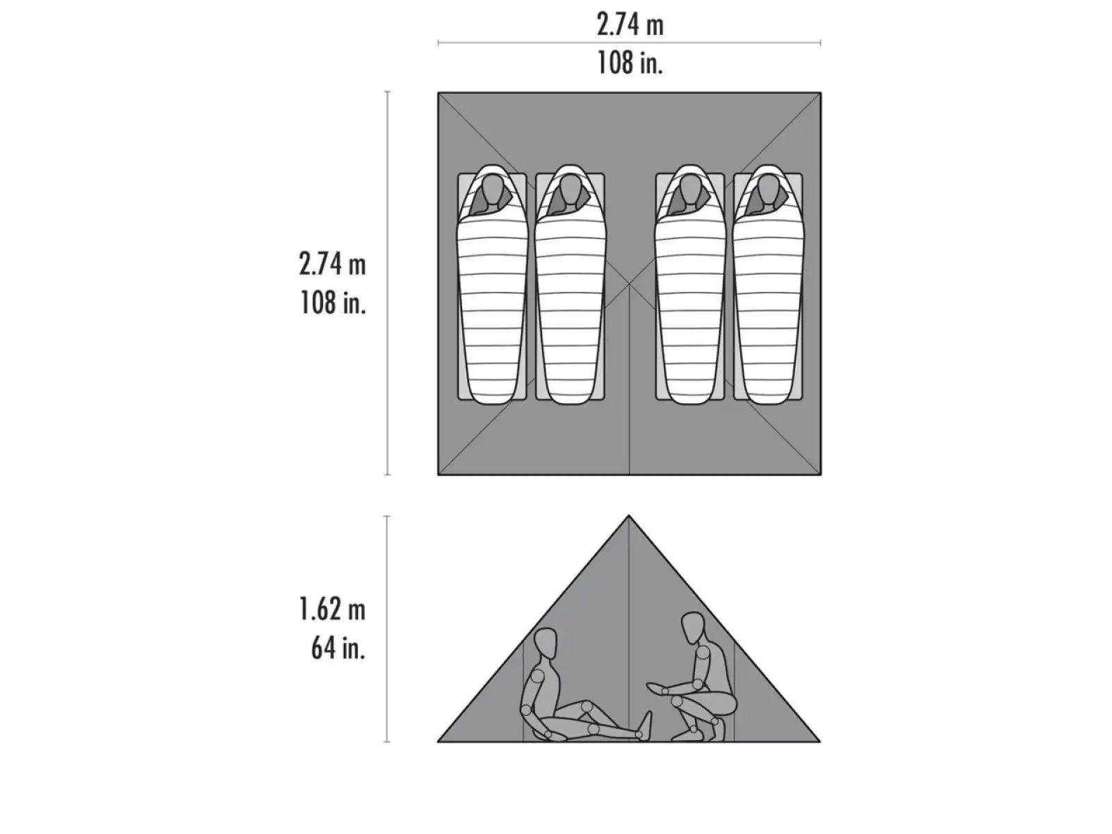 MSR Front Range UL 4-Person Tarp Shelter