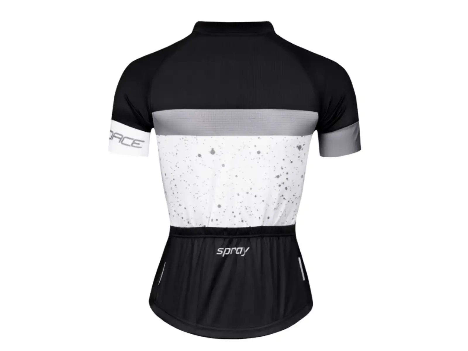 Force Spray Lady jersey short sleeve white/black