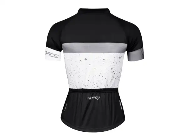 Force Spray Lady jersey short sleeve white/black