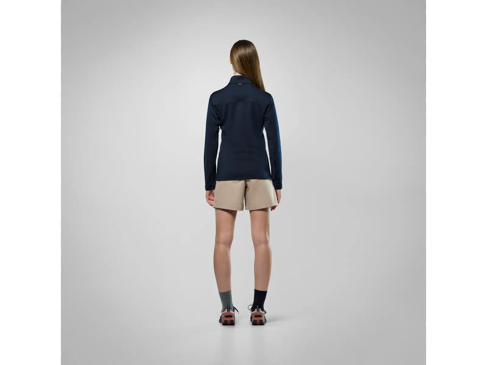 Salewa Puez Cammino Polarlite Half-Zip women's sweatshirt Navy Blazer
