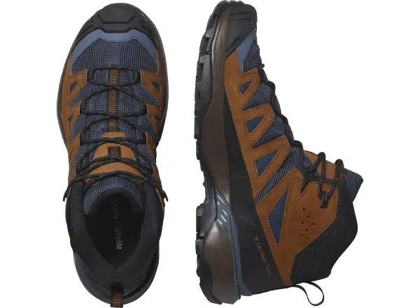 Salomon X Ultra 360 LDR MID GTX men's hiking boots Blue Nights/Caramel Cafe/Grisaille