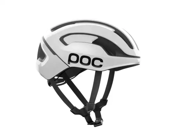 POC Omne Air MIPS helmet Hydrogen White/Uranium Black Matt/Logo
