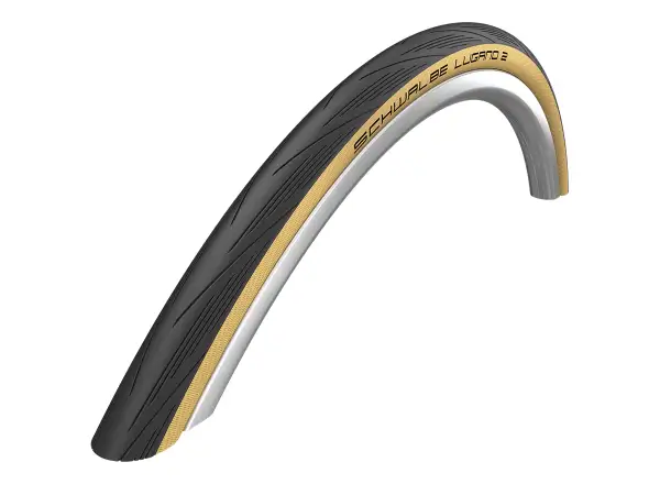 Schwalbe Lugano 2 25-622 road tire wire classic-skin