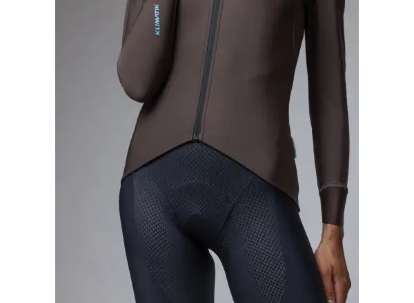 Alé Klimatik K-Idro women's insulated jersey long sleeve Coffee