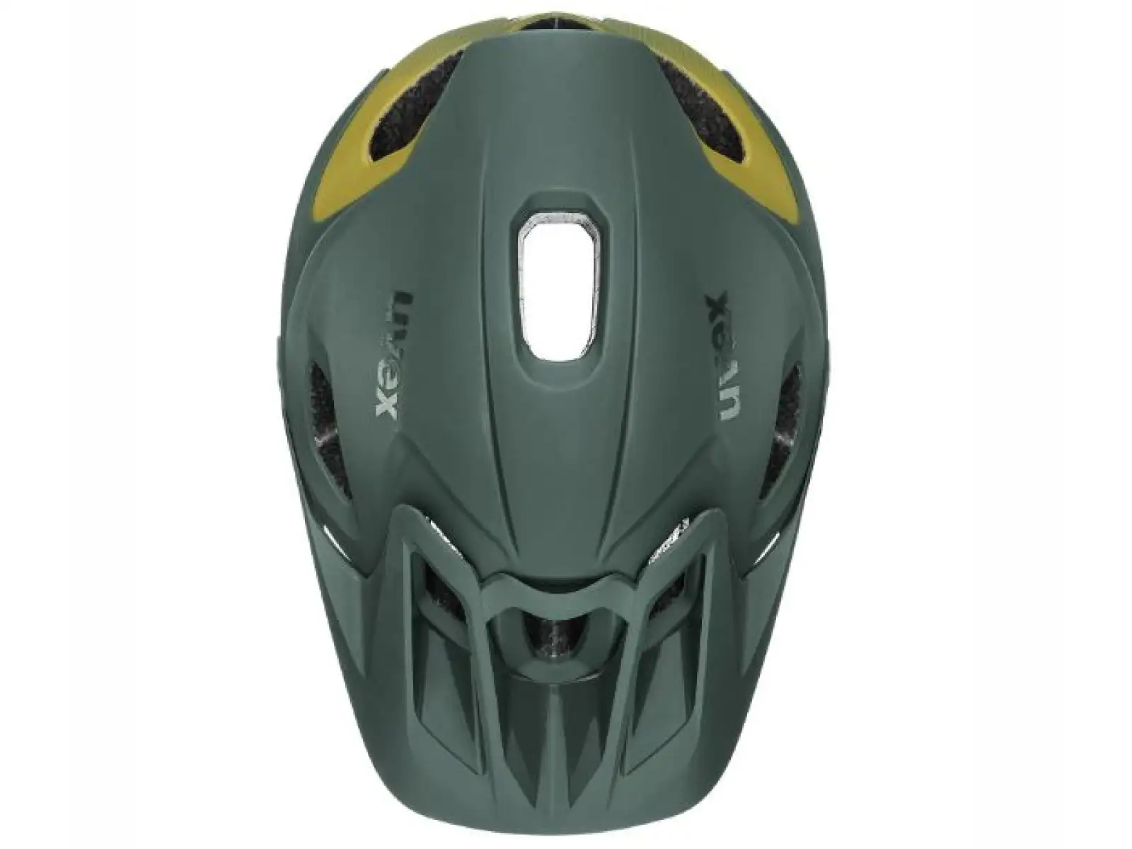 Uvex Quatro Integrale MTB helmet Tocsen Forest/Mustard Matte
