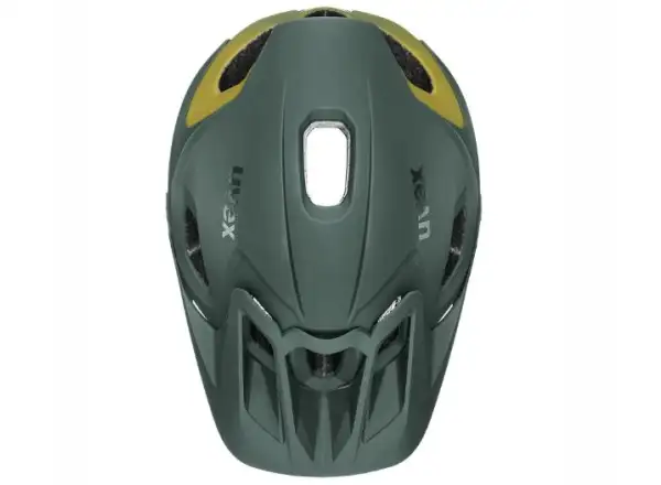 Uvex Quatro Integrale MTB helmet Tocsen Forest/Mustard Matte