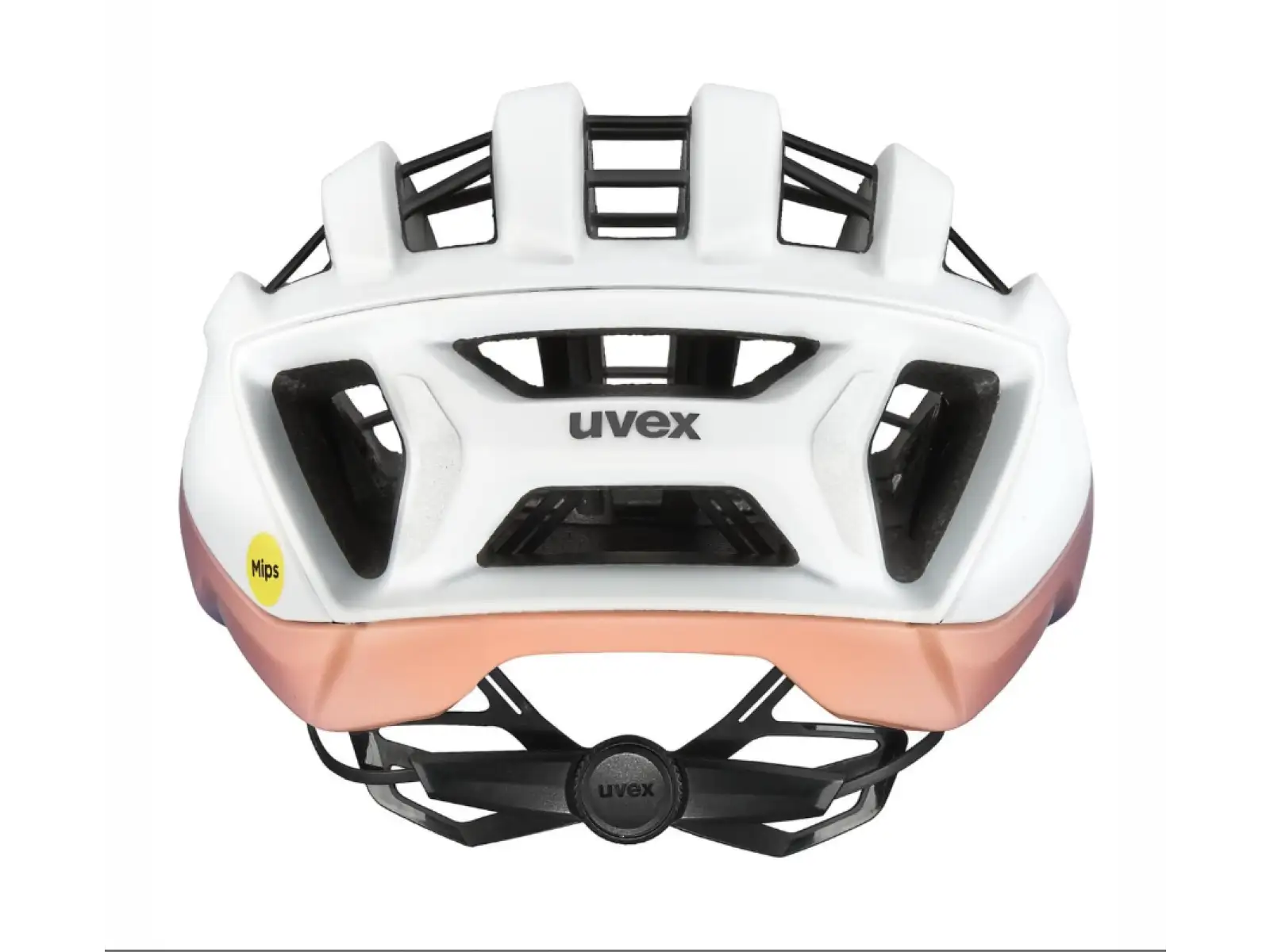 Uvex Surge Aero MIPS road helmet White/Lila Apricot Matt