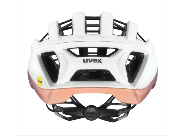 Uvex Surge Aero MIPS road helmet White/Lila Apricot Matt
