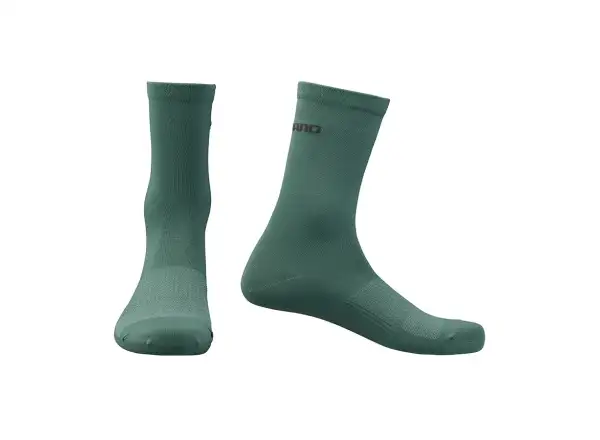 Shimano Performance cycling socks green