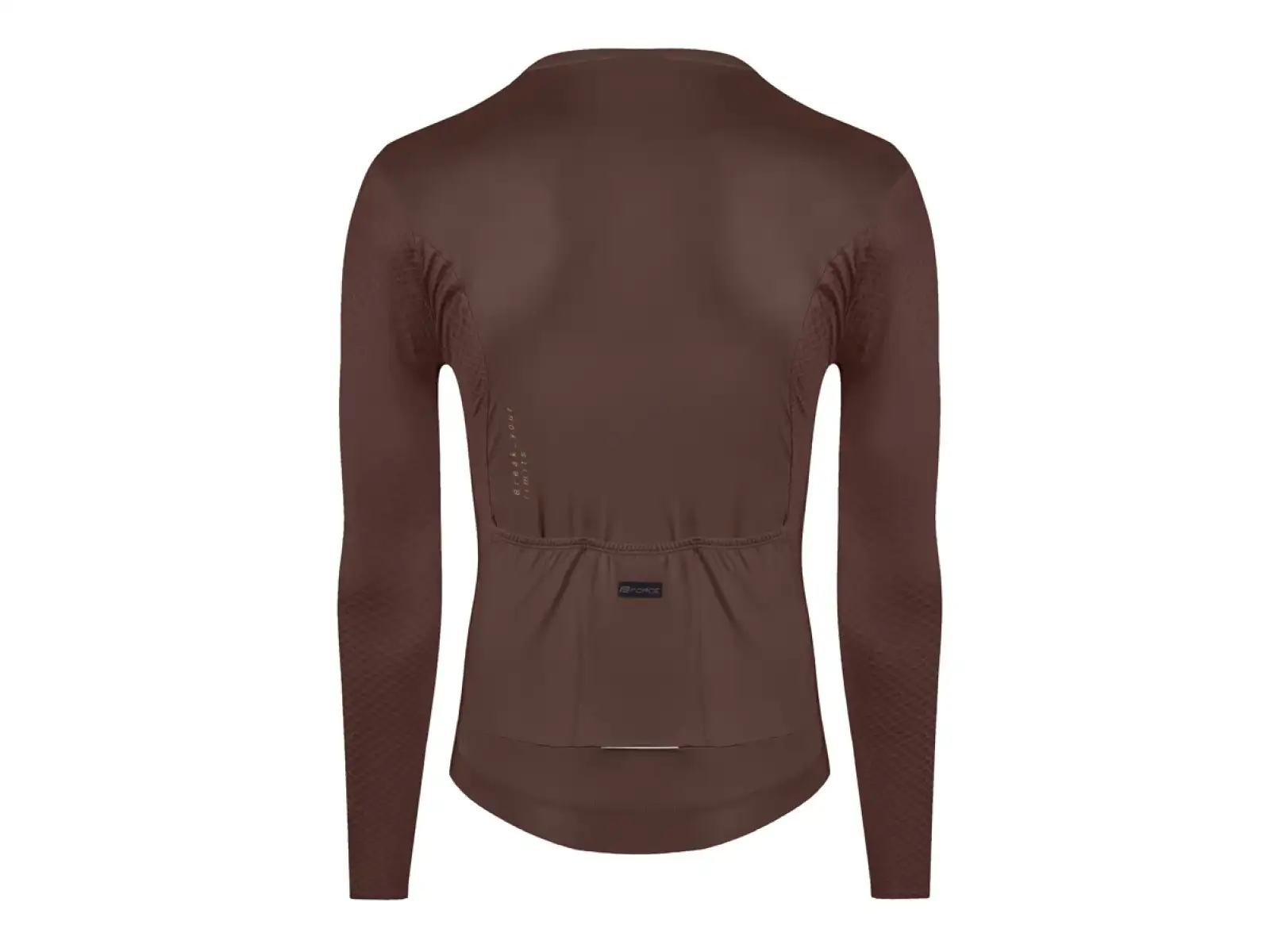 Force Plain men's long sleeve jersey brown