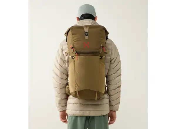 Haglöfs Magma Rolltop 40 WR backpack Teak Brown/Oak Brown 40l
