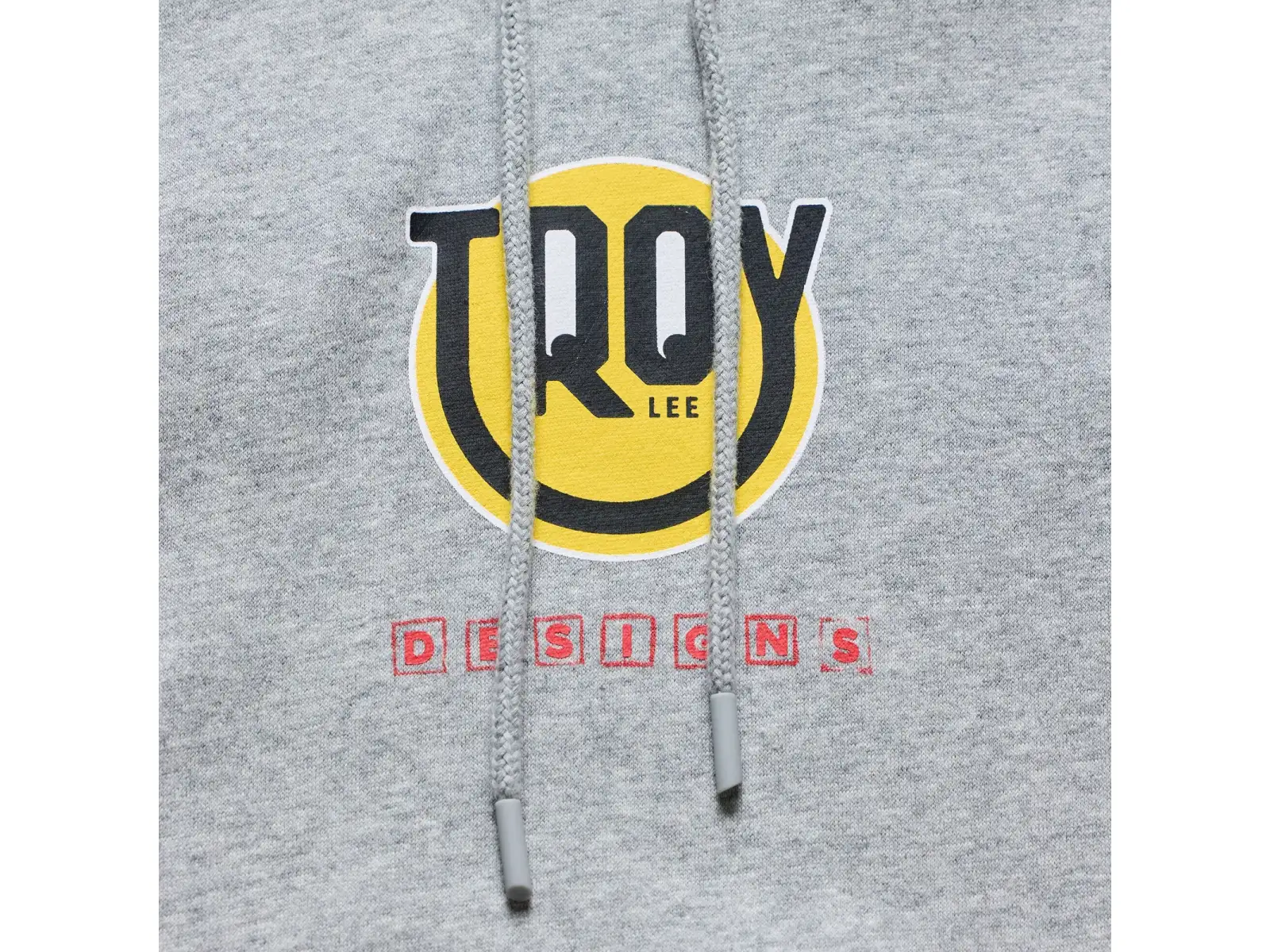 Troy Lee Designs Happy Dayz Racing men's hoodie Gray heather