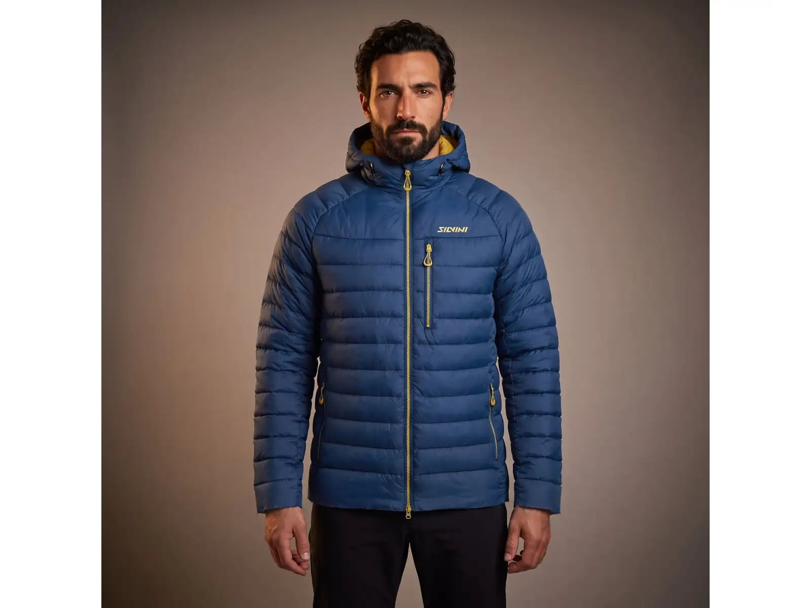 Silvini Piuro men's jacket Navy/Brown