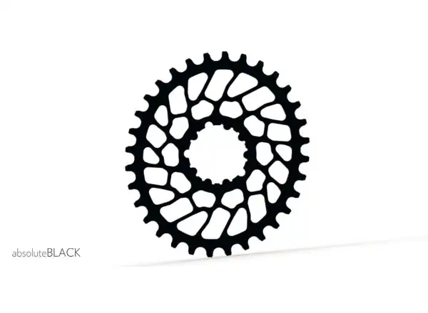 Absolute Black Sram OVAL BB30 chainring 30T.