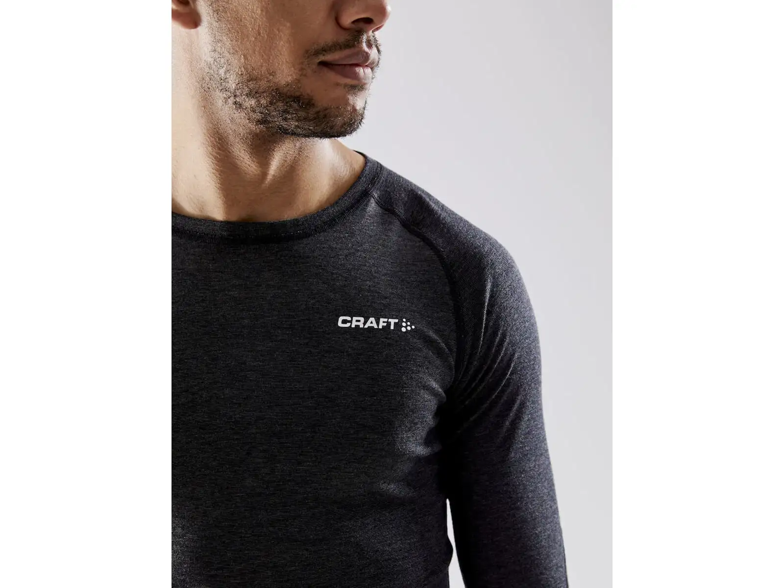 Craft Core Wool Merino men's functional set Blue