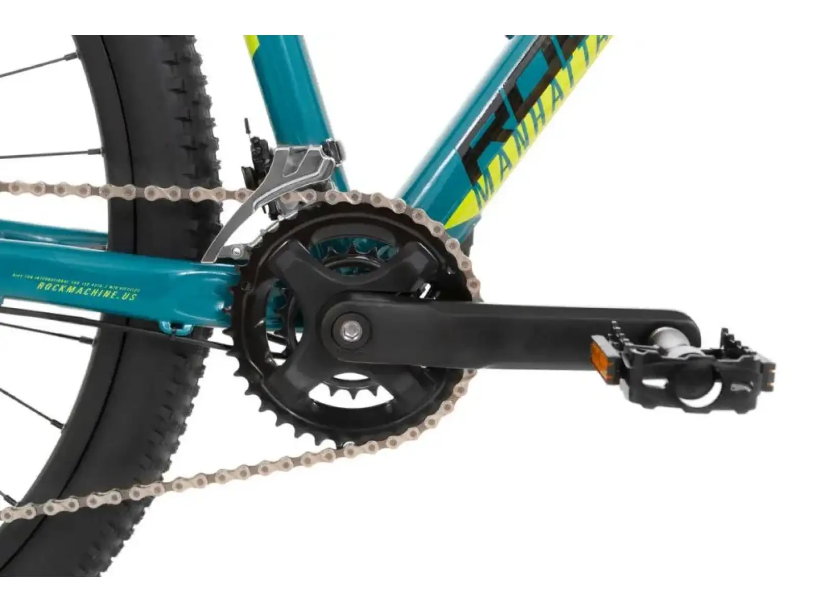 Rock Machine Manhattan 90-29 Blue/Yellow Mountain Bike