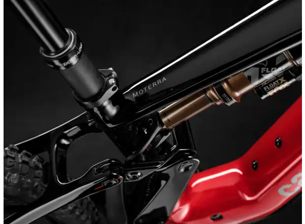 Cannondale Moterra Carbon 1 full-suspension e-bike Metallic Red