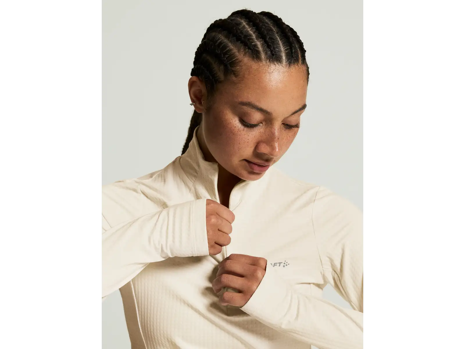 Craft Gain Thermal Midlayer 2 women's sweatshirt white